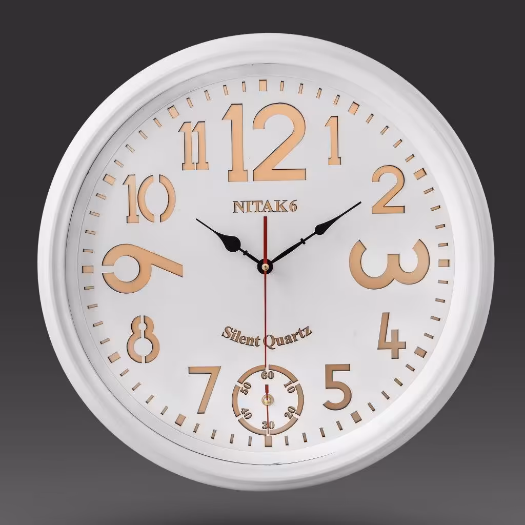 ساعت دیواری در سه رنگ 