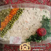 سالاد الویه  (کیلویی).هزینه ارسال پس کرایه فقط با پیک