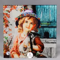 چاپ بر روی ساعت کریستال 