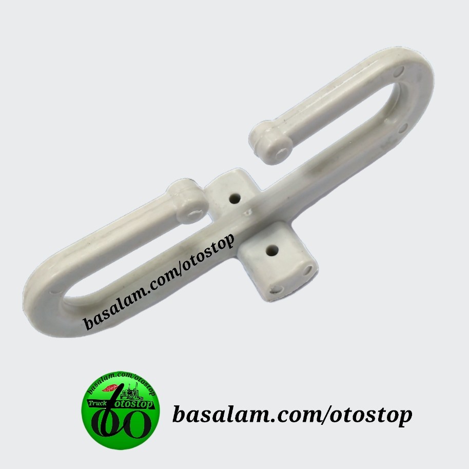 گیره پرده جمع کن دوطرفه جنس پلاستیک درجه یک دو پیچ مناسب برای مینی بوس اتوبوس و ماشین های سنگین دارای پرده