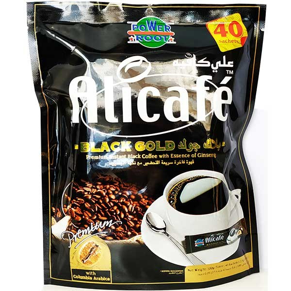 علی کافه اصلی بلک گلد 40 تایی