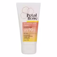 کرم ضد آفتاب بدون رنگ پتال رز SPF 90 مدل 00 ‌مناسب پوست‌ خشک حجم 50 میلی‌لیتر