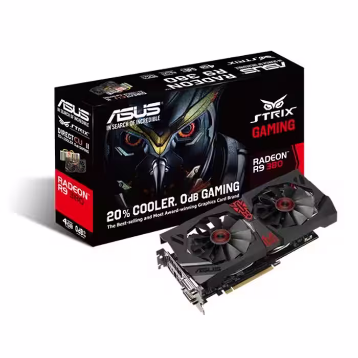 کارت گرافیک ایسوس مدل آر ناین 380 با ظرفیت 4 گیگابایت