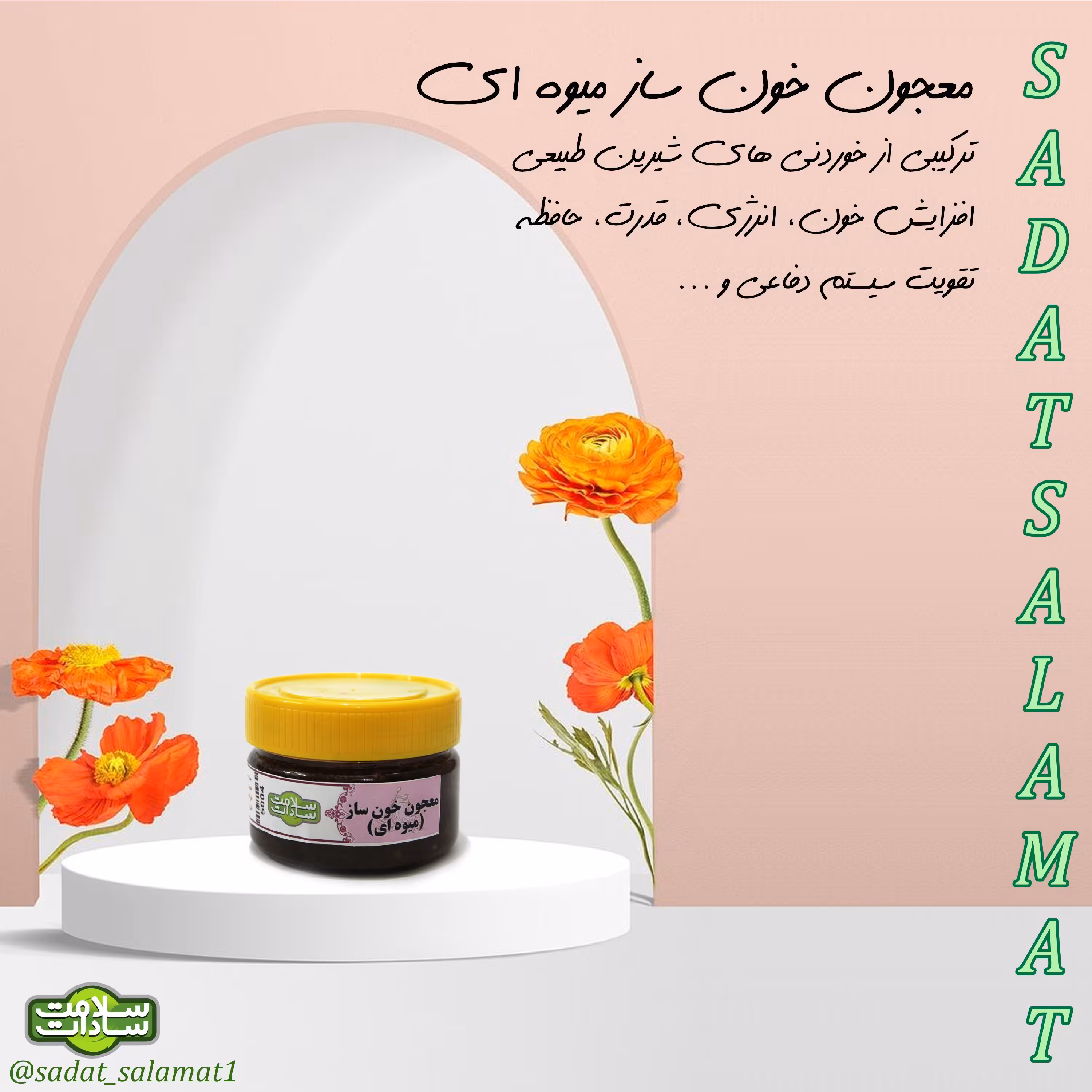 معجون خونساز میوه ای