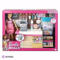 عروسک باربی در کافی شاپ مدل Barbie Coffee Shop