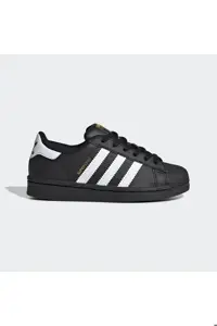 اسنیکر مشکی مردانه و زنانه سیاه كفش كتانى اسپرت بچگانه مدل superstar c adidas