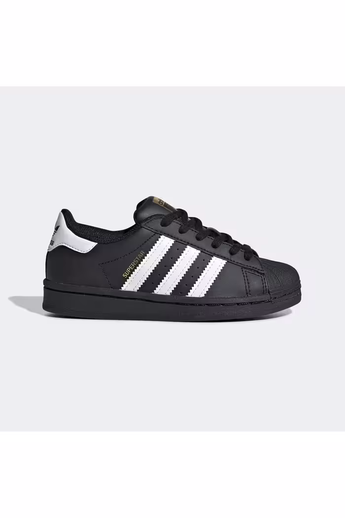 اسنیکر مشکی مردانه و زنانه سیاه كفش كتانى اسپرت بچگانه مدل superstar c adidas