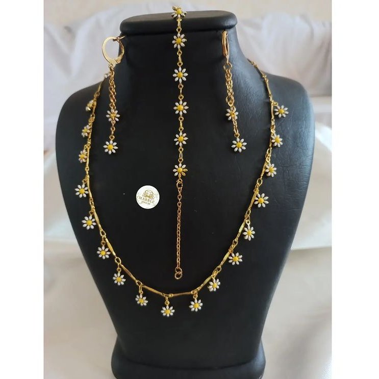 ست طرح گل بابونه