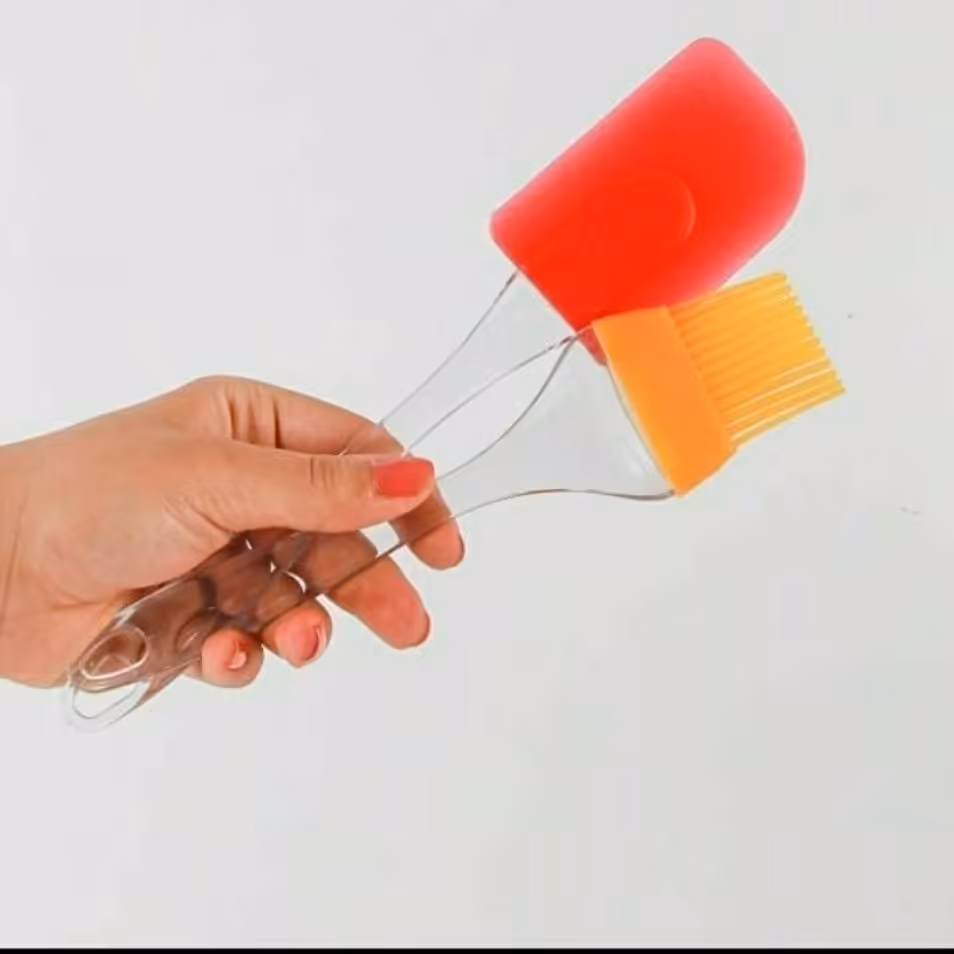 فرچه و لیسک سیلیکونی جفتی بزرگ