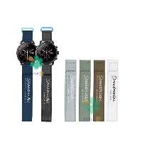بند چرمی چسبی ساعت شیائومی Xiaomi Amazfit Stratos مدل SpeedMaster