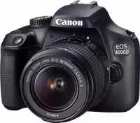 دوربین عکاسی CANON مدل EOS 4000D با لنز 55-18 میلی متر f/3.5-5.6 IS II