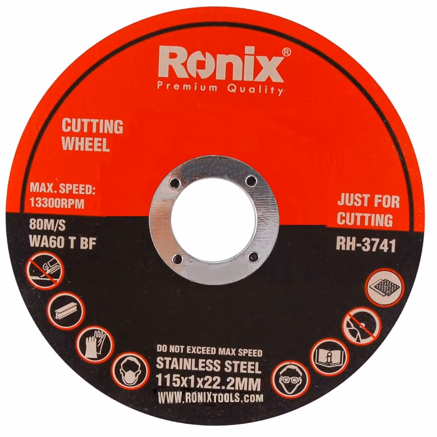 سنگ برش استیل رونیکس کد RH-3741