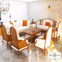 ست مبلمان 10 نفره چستر و نئوکلاسیک راشل