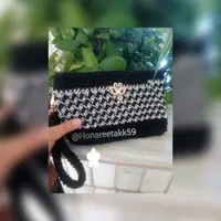 کیف پول یاکیف لوازم آرایشی دورنگ