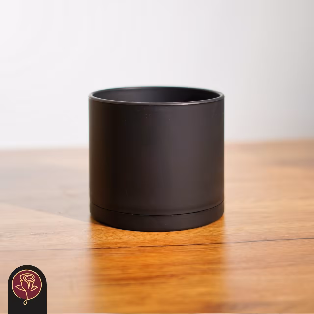 گلدان مهرنی میکا پلیمری استوانه قطر 15 ارتفاع 14 در چهار رنگ 