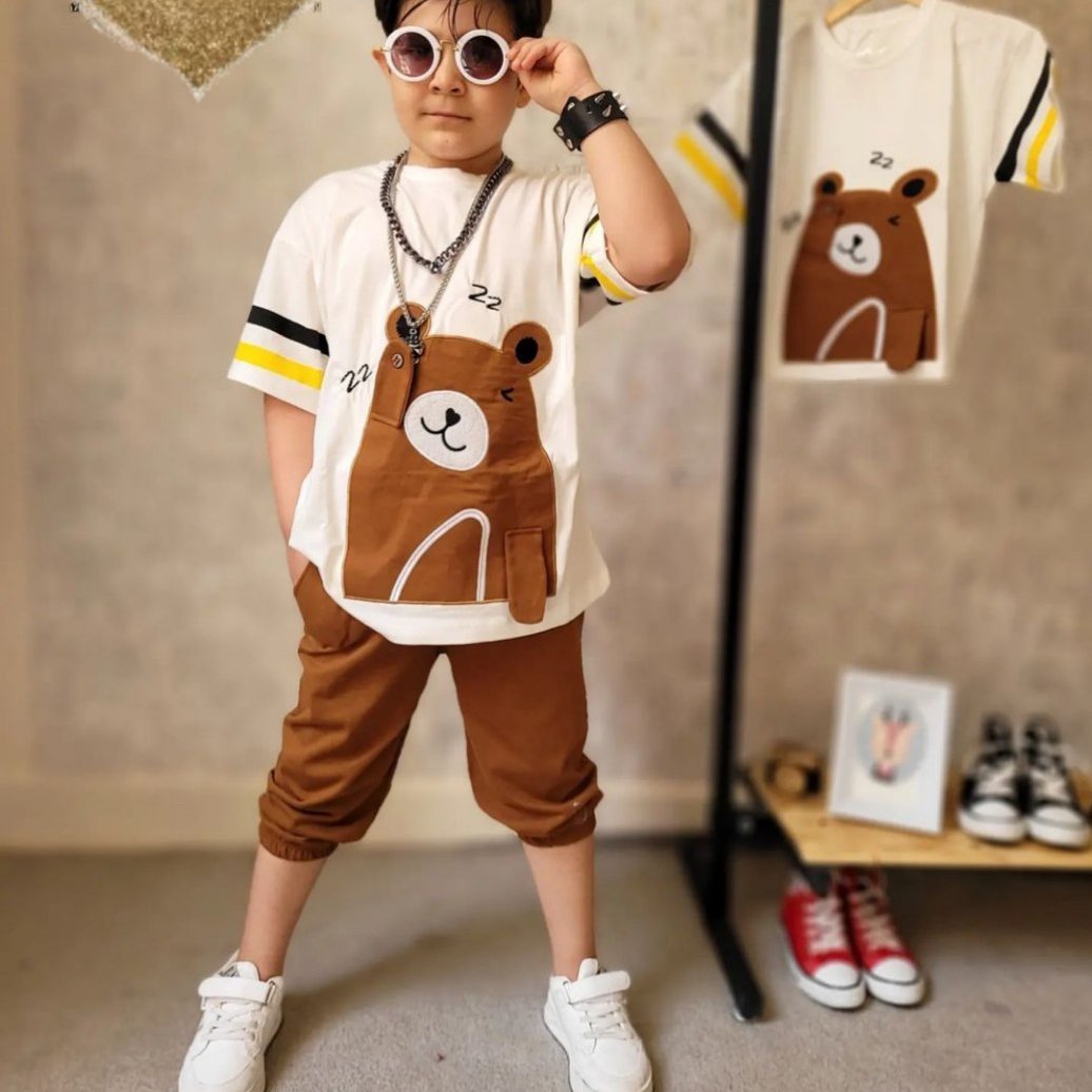 ست خرس 22 اسپرت خواهر برادری مناسب سایز 40تا 55