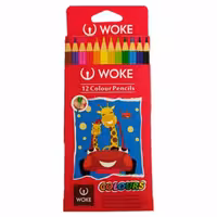 مداد رنگی ووک 12 رنگ جعبه مقوایی