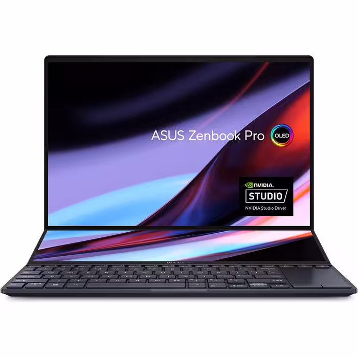 لپ تاپ 14.5 اینچی ایسوس مدل Zenbook Pro Duo 14 UX8402VU i7 13700H 16GB 1SSD RTX4050