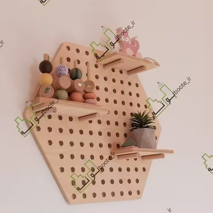 پگ بورد شلف دیواری (پس کرایه)