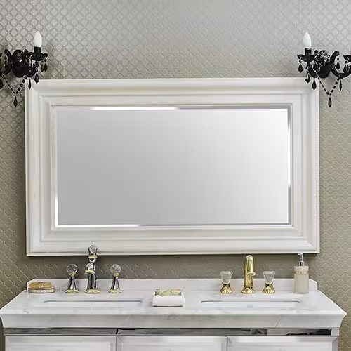 آینه دکوری چوبی مدل H-03