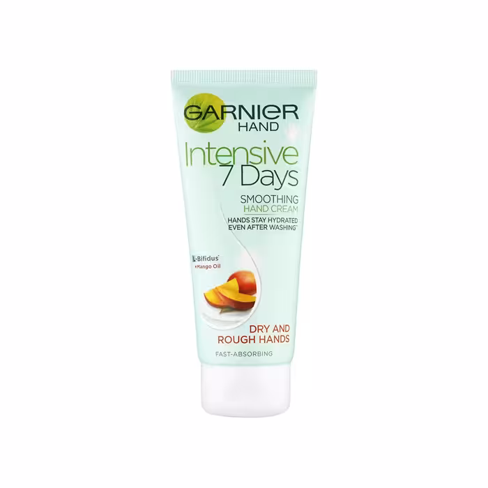 کرم آبرسان دست انبه گارنیر Garnier Intensive 7 Days Smoothing Mango Hand Cream