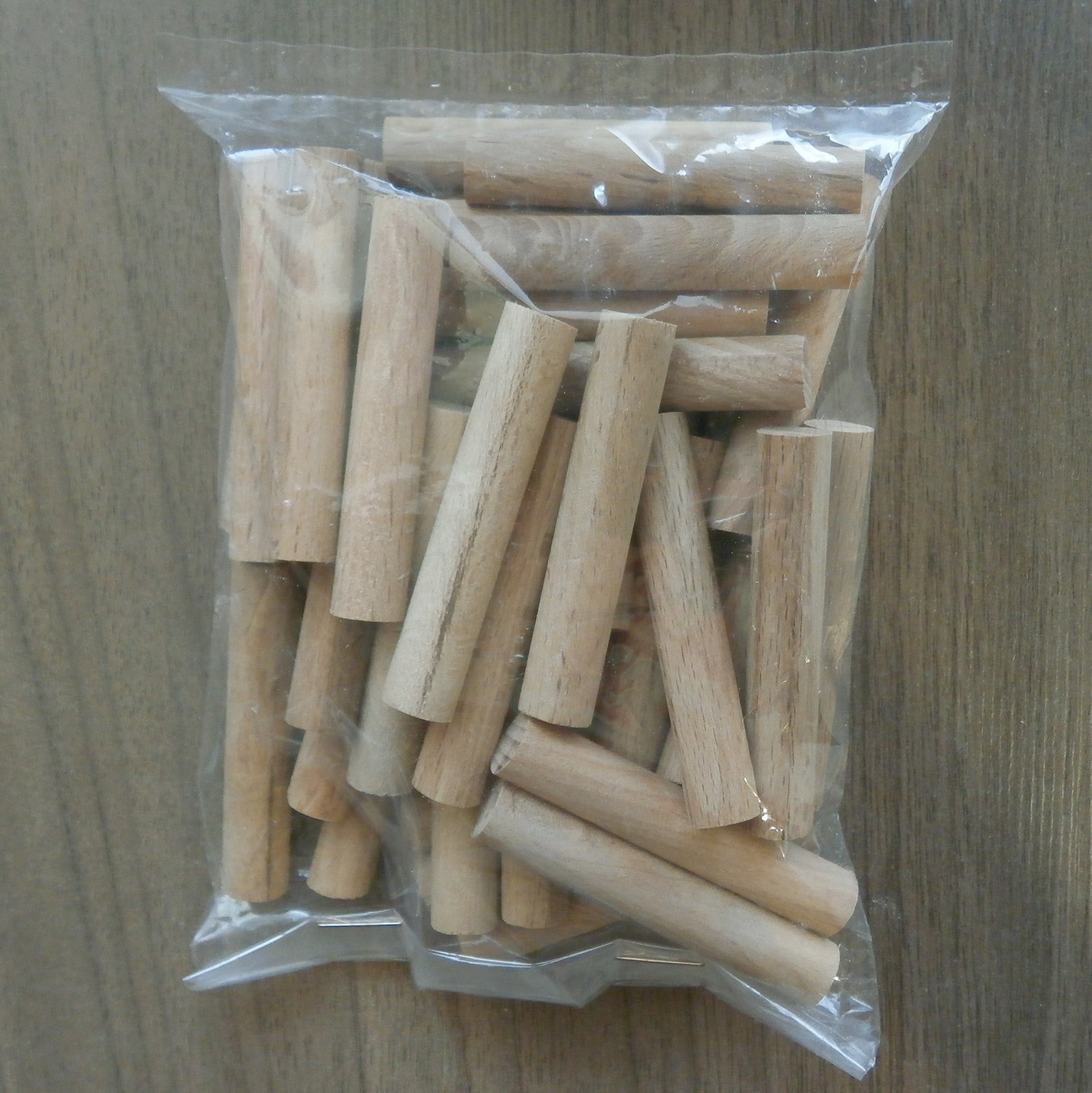 میخ چوبی 7 میل راش طول 45 میلیمتر بسته 30 عددی