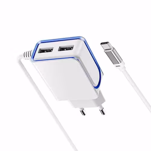 شارژر دیواری بروفون مدل BA35 A به همراه کابل Type-C