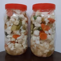 ترشی مخلوط سفیدخانگی  مامان زهرا 