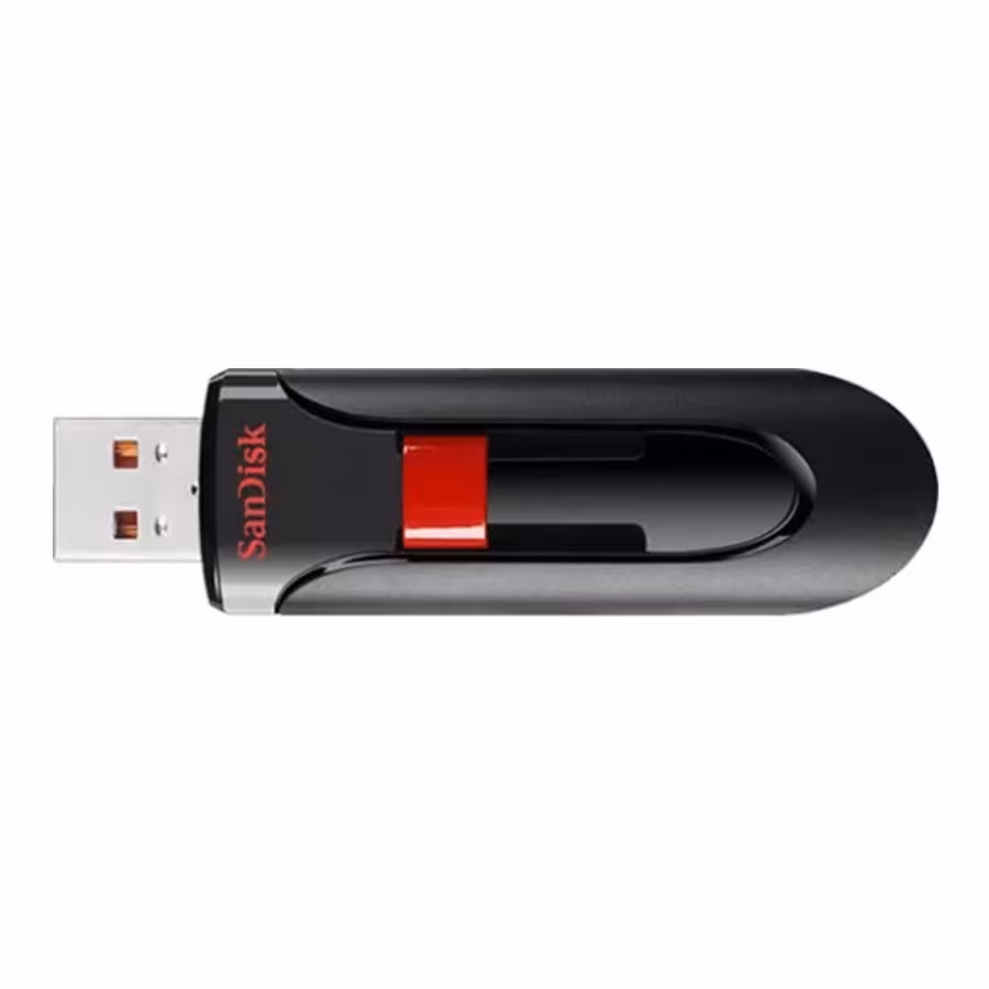 قیمت و خرید فلش مموری 16 گیگابایت USB 2.0 سن دیسک مدل CRUZER GLIDE | یاس ارتباط