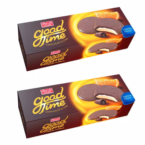 شکلات کیک گودتایم شیرین عسل 150 گرم بسته 2 عددی 