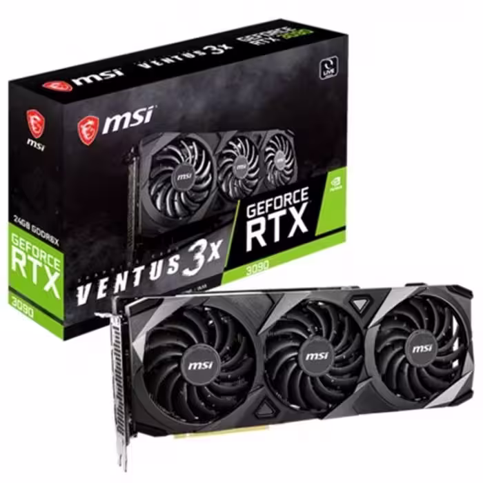 کارت گرافیک ام اس آی GeForce RTX 3090 VENTUS 3X 24G
