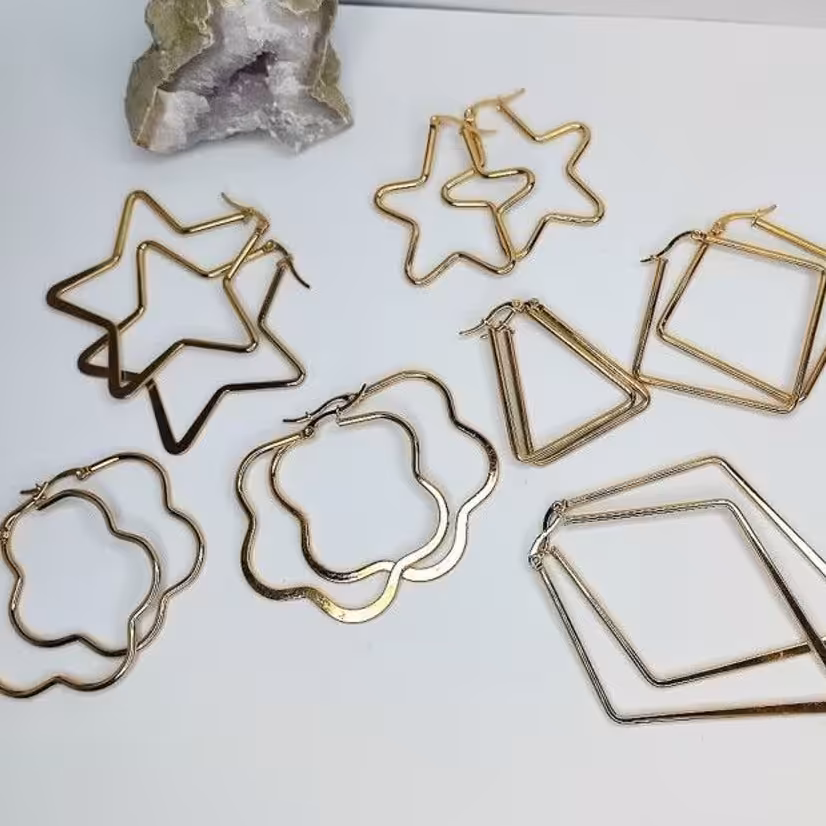 گوشواره استیل شکل دار