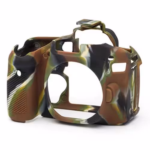 کاور سیلیکونی دوربین طرح استتار  easyCover Silicone Protection Cover for Canon 90D