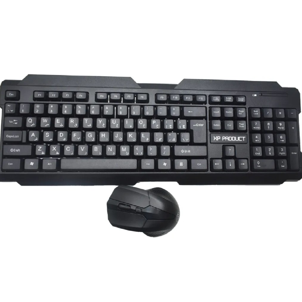 کیبورد و موس بی سیم ایکس پی مدلXP-W4200G کیبورد و ماوس XP-w4200G
