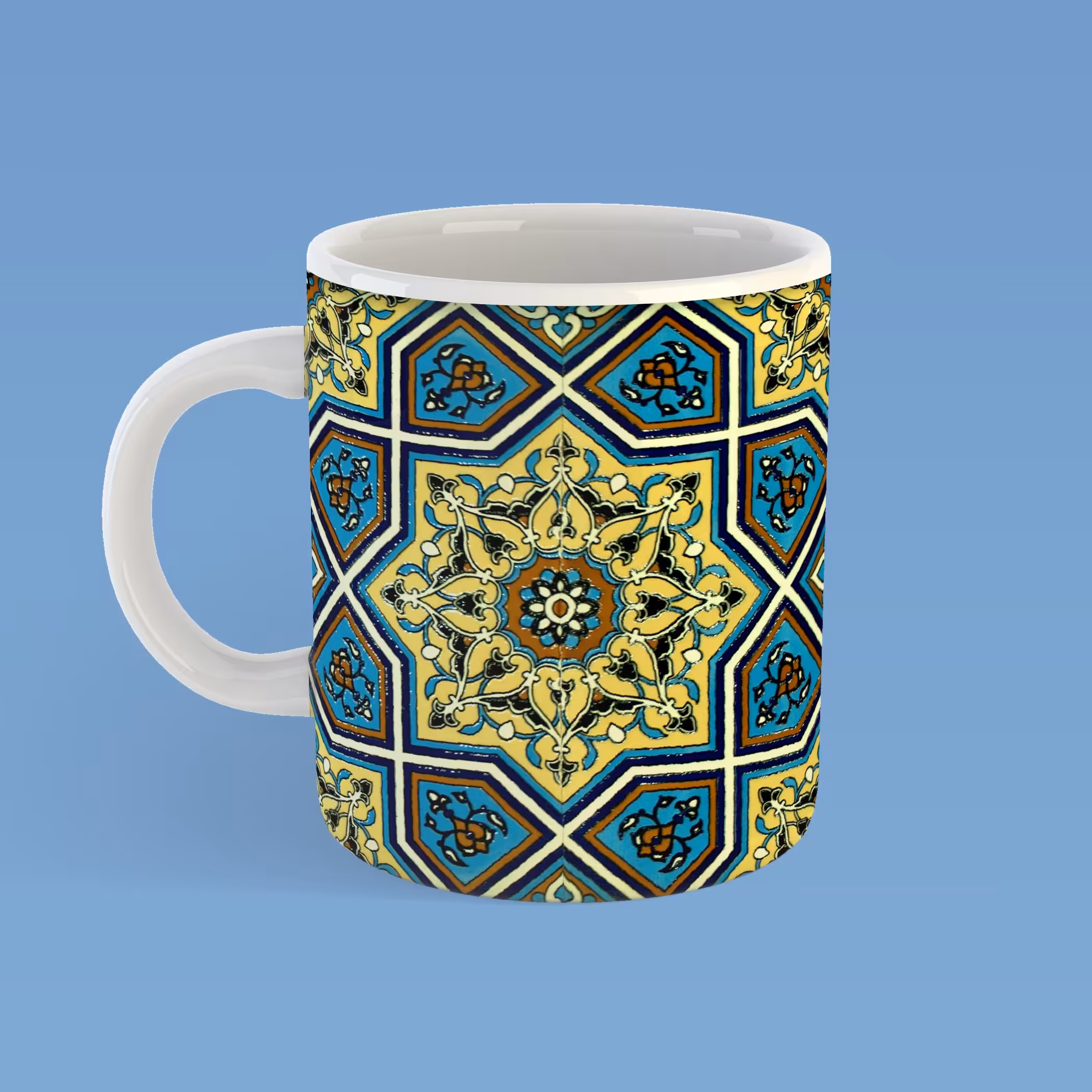 ماگ طرح کاشی سنتی کد031