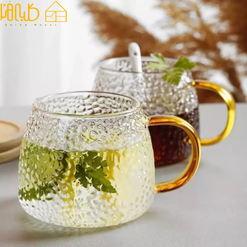 لیوان پیرکس دانه برفی
