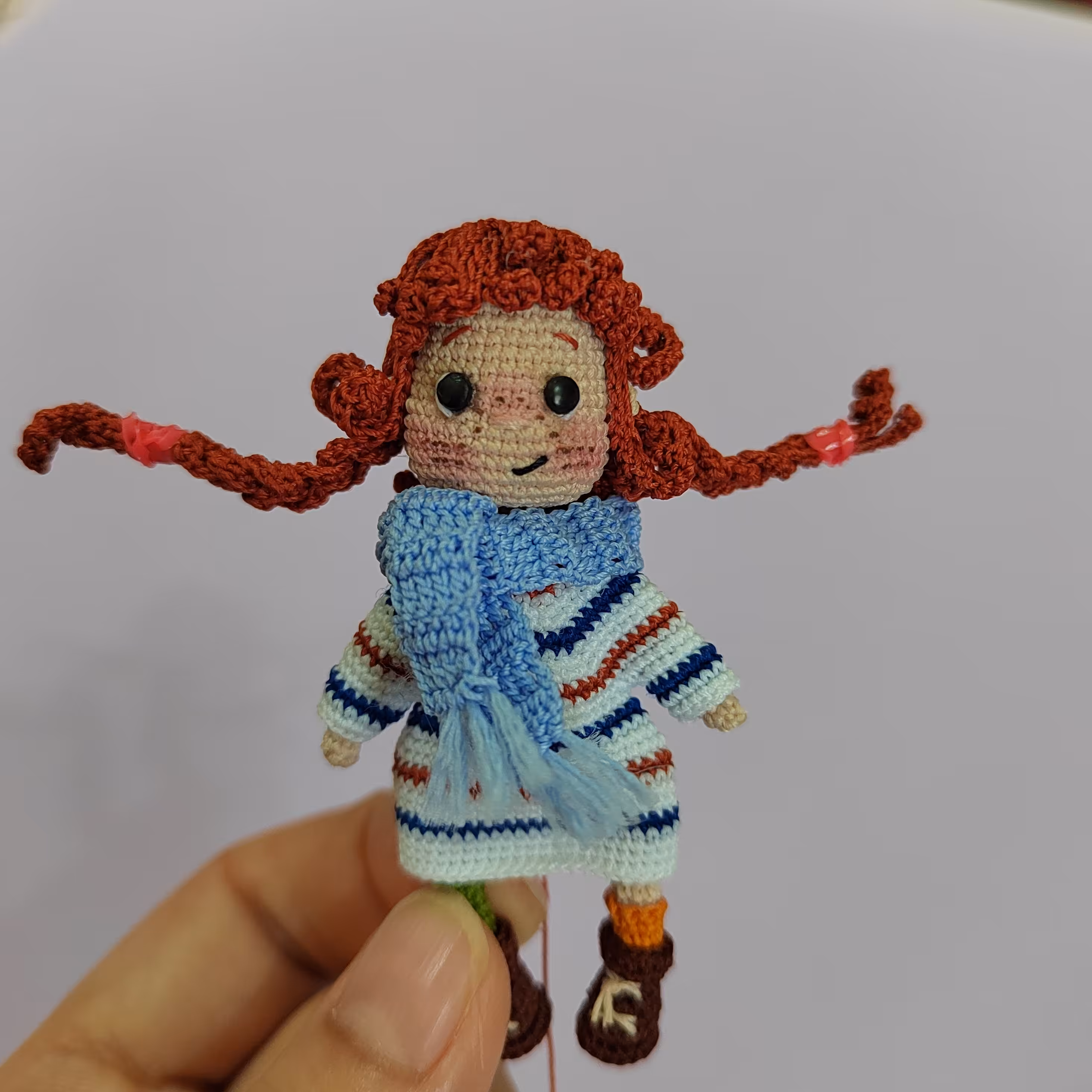 عروسک بافتنی پیپا  