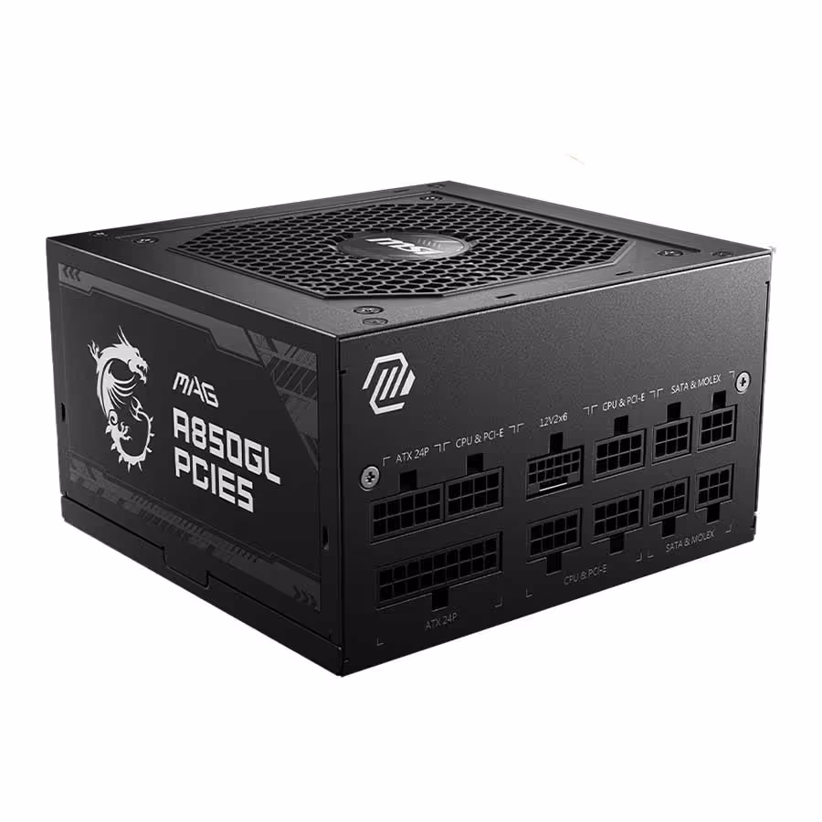 قیمت و خرید پاور کامپیوتر 850 وات تمام ماژولار ام اس آی مدل MAG A850GL PCIE5 | یاس ارتباط