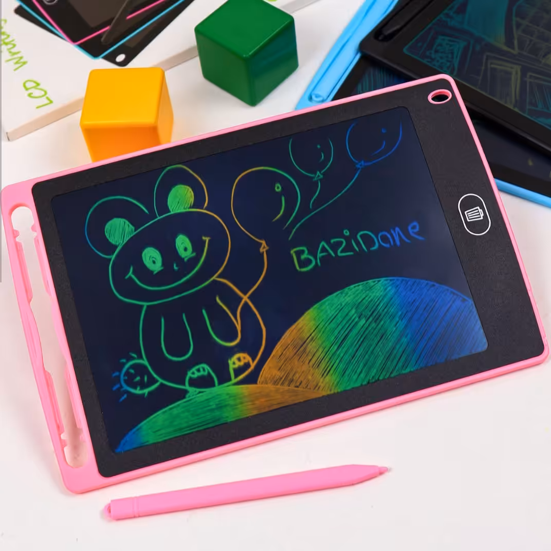 تبلت جادویی مدارس کاغذ دیجیتال  نوشته های چند رنگ