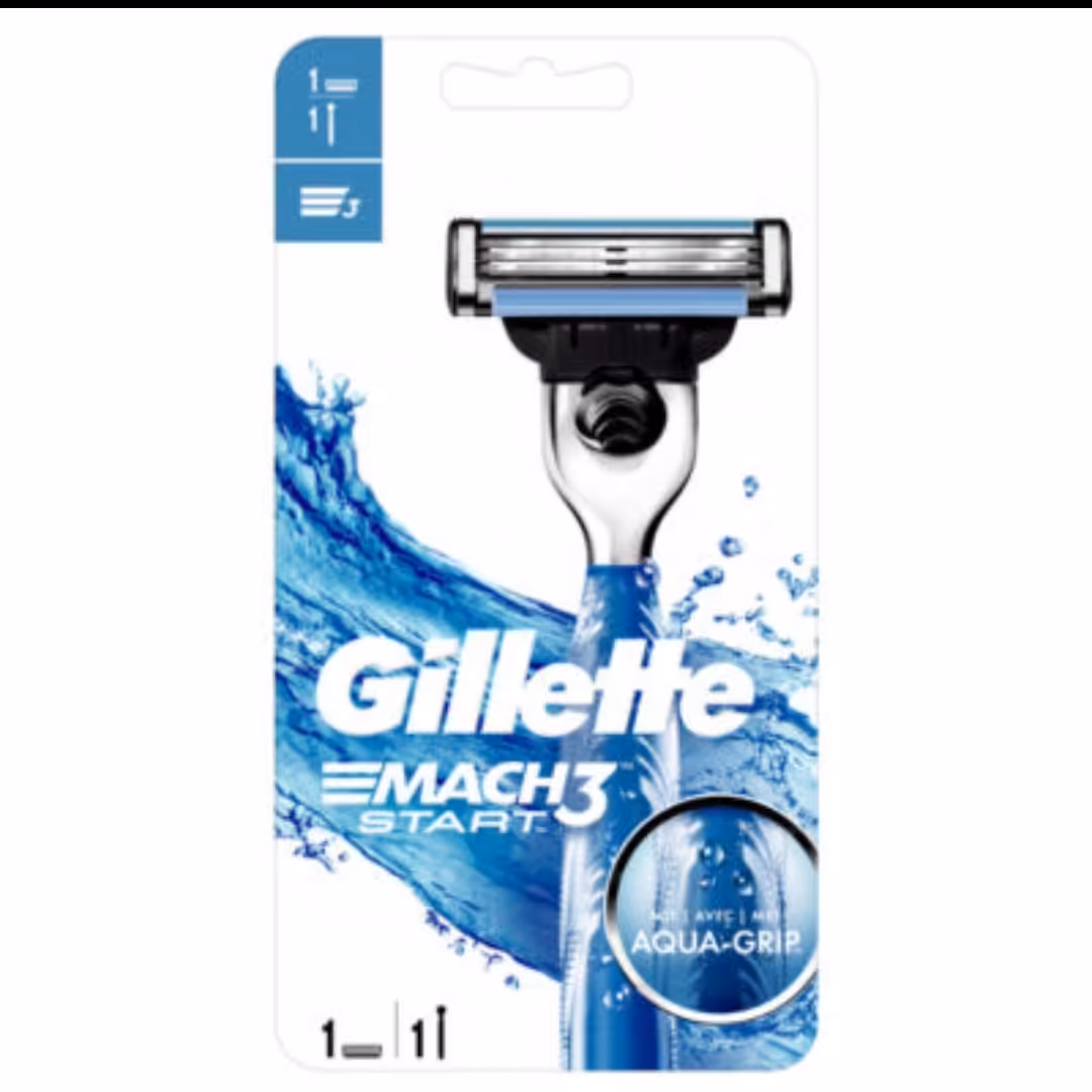 خودتراش مچ 3 استارت 3 تیغه ژیلت همراه با 1 یدک