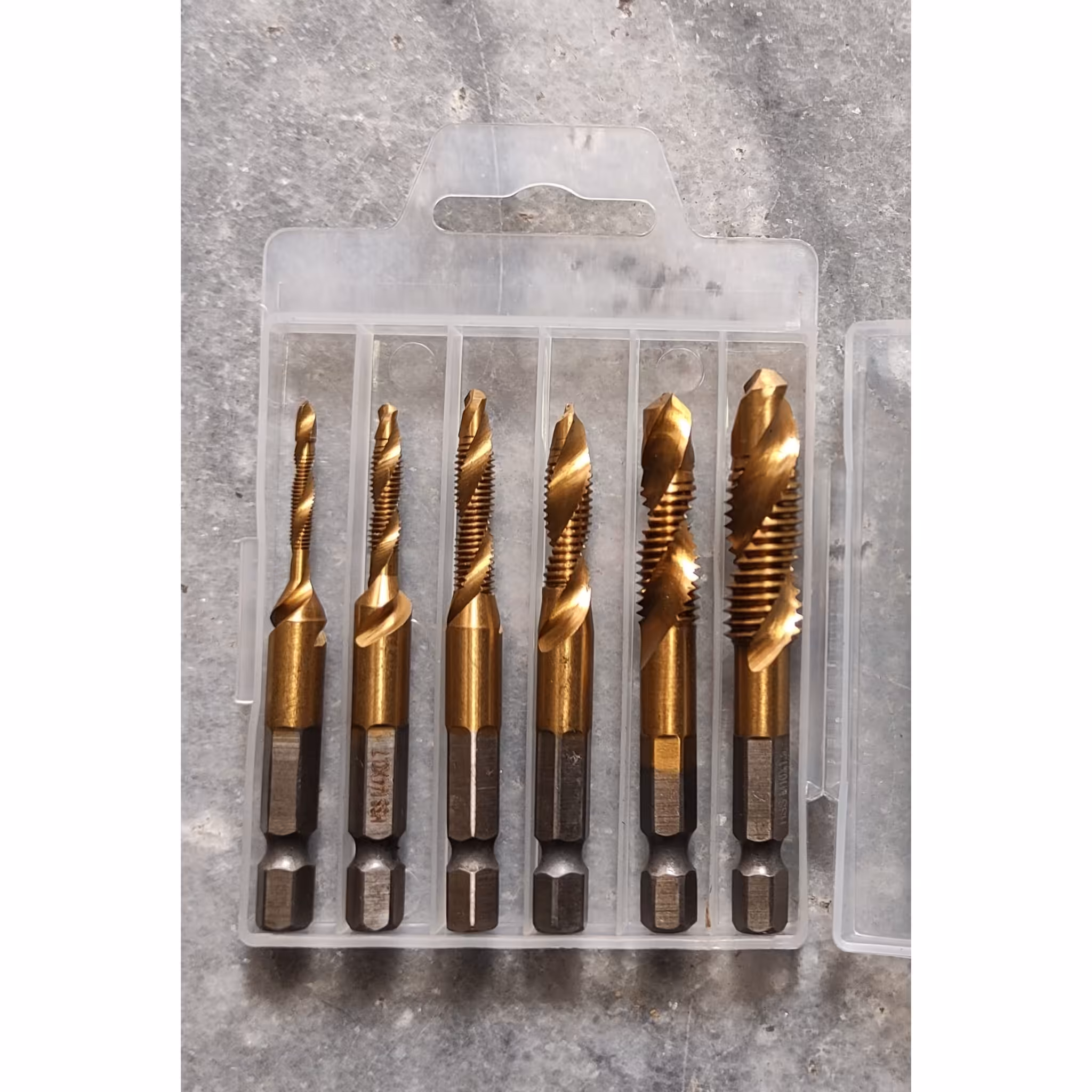 ست مته قلاویز 6 عددی HSS