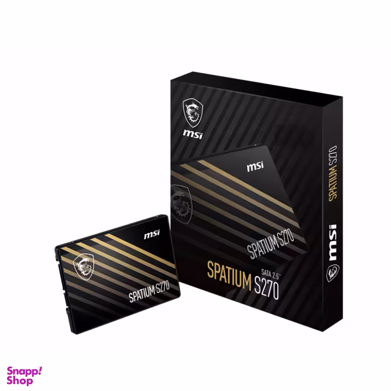 حافظه SSD اینترنال ام اس آی (MSI) مدل SPATIUM S270 ظرفیت 120 گیگابایت