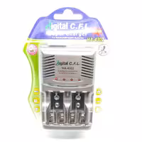 شارژر باتری سی اف ال مدل 4302 مناسب باتری قلم ،نیم قلم ،کتابی