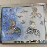 تابلو اینه کاری پروانها 