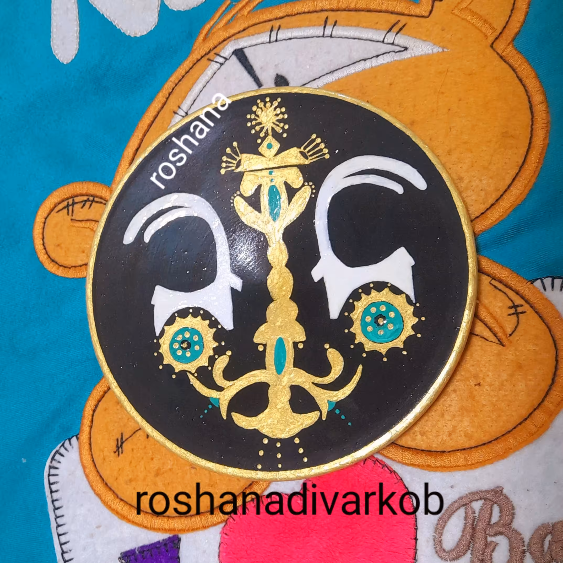 دکوری دیواری و رومیزی ورق طلای شیک جدید