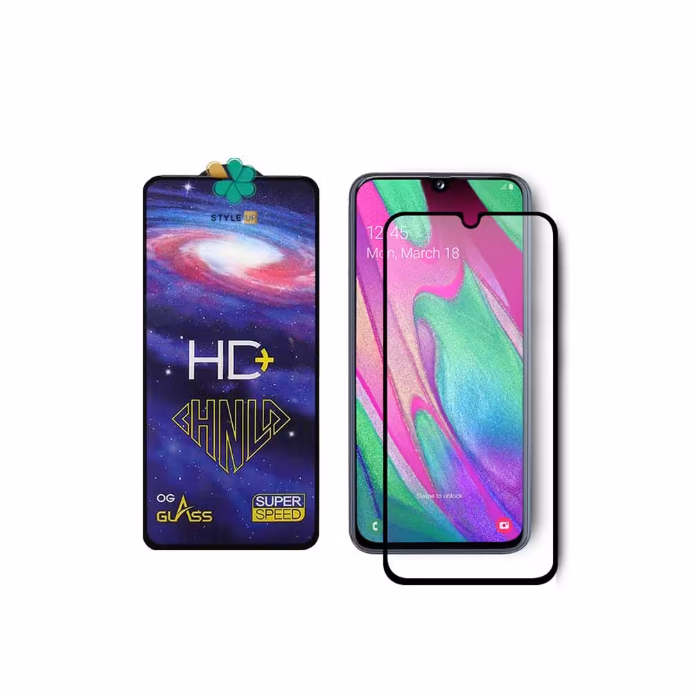 گلس فول گوشی سامسونگ Samsung Galaxy A40 مدل HD Plus