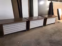 میز تحریر منشی دو کشو