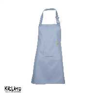 پیشبند ترگال کجراه آبی روشن پوشاکو