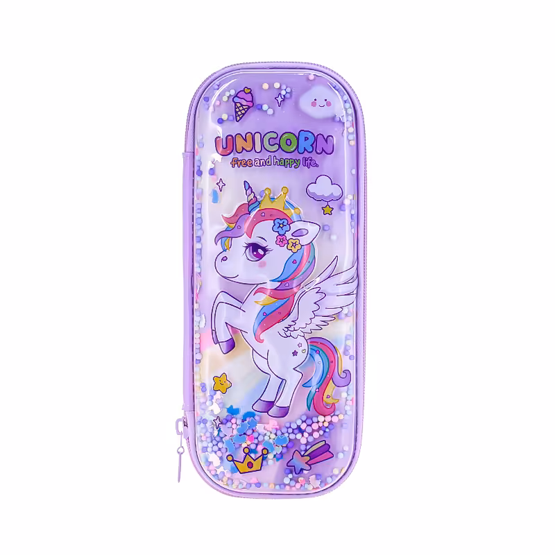 جامدادی کتابی یونیکورن توپکی