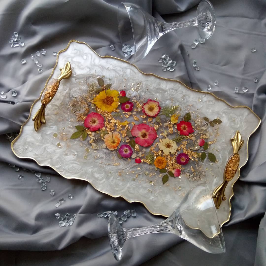سینی تمام رزینی ، با من خونتو گل گلی کن